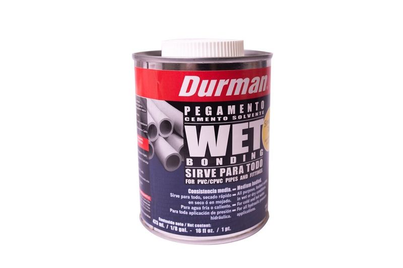 Pega PVC azul 1/8gr | Durman | SINSA - SINSA