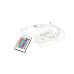 Puente rectificador para cinta LED y control remoto Ace, conjunto con controlador blanco y control remoto de colores