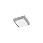 Luminaria plafón para exterior LED Okab I gris 15 W 920 lm 6500 K IP54 127 V Tecnolite, vista en ángulo desde arriba