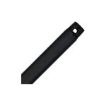 Extensión para abanico de 60 pulgadas Hunter negro, tubo cilíndrico con rosca en el extremo superior