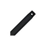 Extensión para abanico de 72 pulgadas Hunter negro, tubo cilíndrico en posición diagonal con extremo roscado
