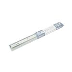 Riel para gaveta telescopio Knape & Vogt de 18 pulgadas y 100 lbs, empaque original con etiqueta informativa azul