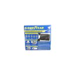 Protector para asiento de auto mascotas negro 126 x 150 cm Goodyear, empaque frontal con instrucciones y diagramas