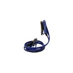 Cable pasa corriente para auto 200 amp amarillo/negro Goodyear, cables enrollados con pinzas de sujeción azules y negras