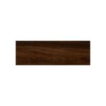 Baldosa 20x90 Naturawood caoba madera Porcelanite, vista frontal de la pieza con vetas naturales de madera