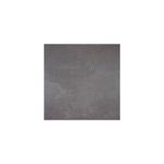 Porcelanato 60x60 Elementi Graphite Cemento Mate Stn Cerámica, vista frontal de la pieza cuadrada en color gris oscuro