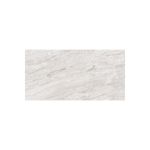 Porcelanato 60 x 120 Dyna Royal Grey mármol brillante rectificado Sinsa, vista frontal de la pieza con vetas grises