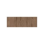 Azulejo 40x120 Rovere Brown RLV madera rect MT Pamesa, pieza rectangular con vetas verticales en tono café madera