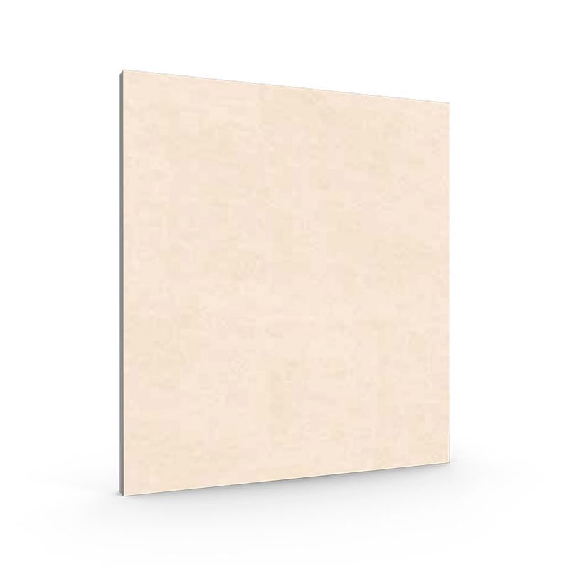 Porcelanato 60x60 Burbury crema esfumado mate rectificado Sinsa, pieza única vista en perspectiva lateral