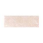 Azulejo 30 x 90 Arduin Art Deco sand mate rect Sinsa, vista frontal de la pieza con relieve geométrico decorativo