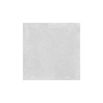 Porcelanato 60 x 60 Poetry Grigio mate rect Sunhearrt, primer plano de la pieza cuadrada con textura cementicia gris clara