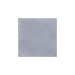 Porcelanato 60x60 Poetry azul mate rect Sunhearrt, vista frontal de una sola pieza cuadrada con textura cementicia