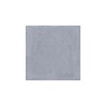 Porcelanato 60x60 Poetry azul mate rectificado Sunhearrt, vista frontal de una sola pieza con textura cementicia