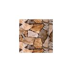 Baldosa 45x45 Gaetano Colors piedra mate San Lorenzo, detalle en primer plano del diseño de piedras irregulares multicolores