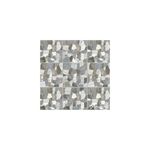 Baldosa 45x45 Rockstone gris mate San Lorenzo, composición de varias piezas instaladas simulando piedra natural