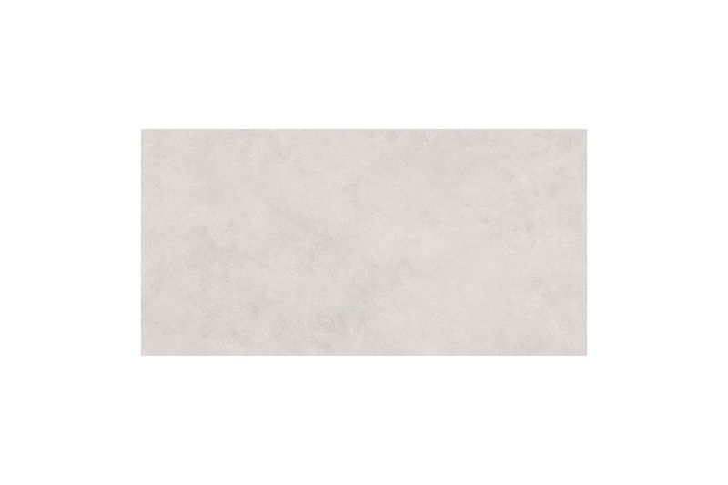 Porcelanato 60x120 G.Zero perla cemento mate rectificado Geotiles, vista frontal de la pieza con textura de cemento