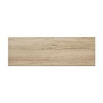 Baldosa 20.5 x 61.5 Telma haya 3DB mate Stn Cerámica, vista frontal de una pieza con textura de madera clara