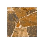 Baldosa 60x60 Aruzha natural piedra mate San Lorenzo, acercamiento al diseño de fragmentos de piedra en tonos ocres y grises