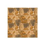 Baldosa 60x60 Aruzha natural piedra mate San Lorenzo, composición de cuatro piezas instaladas mostrando el patrón de piedra