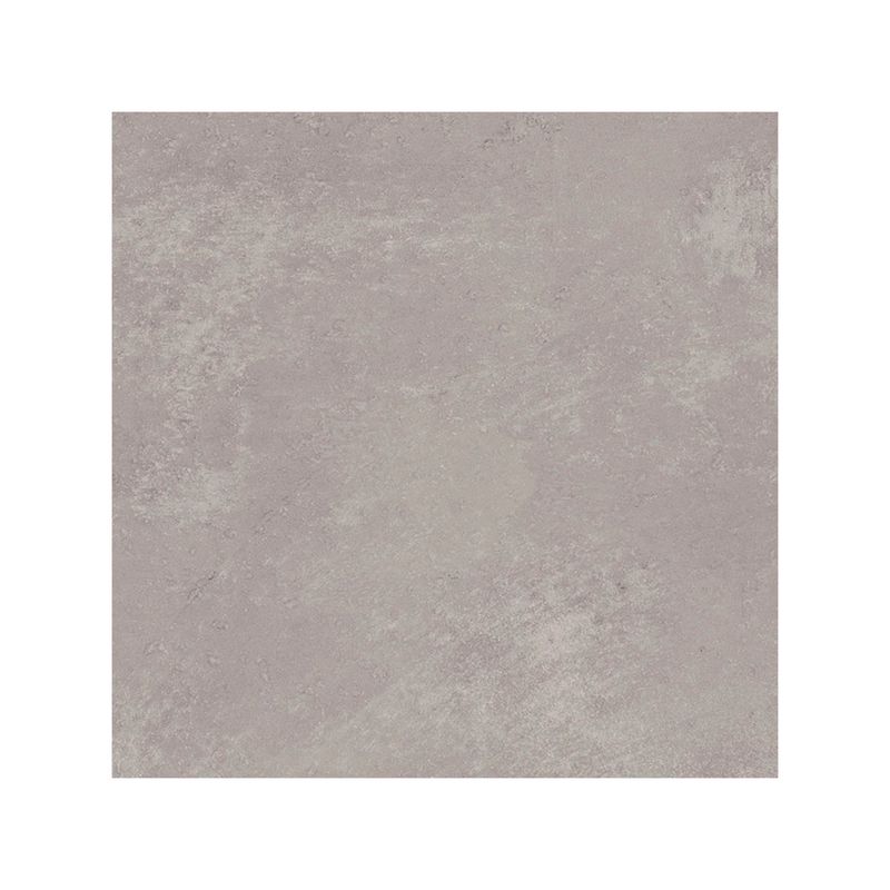 Porcelanato 60.5x60.5 Concret gris cemento R9 MT Halcón Cerámicas, vista frontal de una sola pieza cuadrada en color gris