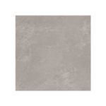 Porcelanato 60.5 x 60.5 Halcón Cerámicas, vista frontal de la pieza cuadrada en color gris cemento mate