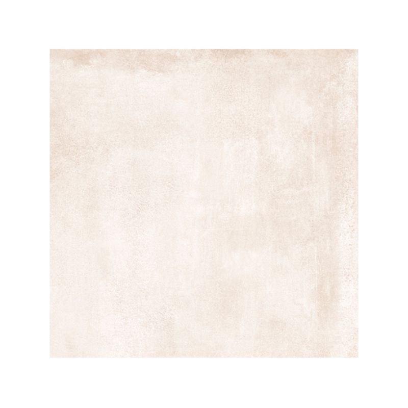 Porcelanato 90x90 Zen beige mate rectificado Metropol, vista frontal de la pieza cuadrada en tono crema claro