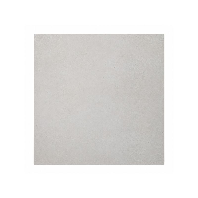 Porcelanato 60x60 Trent perla Palo Rosa, vista frontal de la pieza cuadrada en tono gris claro
