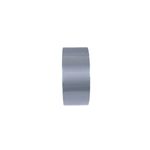 Cinta tape ducto 2 pulgadas x 30 metros gris Truper, vista lateral del rollo extendido