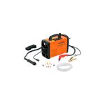 Cortador de plasma Truper de 40 amp y 110/220 V con accesorios, equipo naranja con antorcha, cables y consumibles