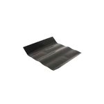 Tapete de cocción para parrilla 15.75 x 13 pulgadas Grill Mark, lámina flexible de color negro sobre fondo blanco