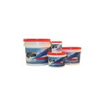 Químico para piscina Trizide tableta 65% Spin de 4.4 kg, tres presentaciones de cubetas blancas con tapas rojas