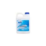 Clarificador de agua Cristalin Platinum 1 litro Spin, envase blanco con tapa azul y etiqueta ilustrada con agua