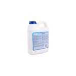 Clarificador de agua Cristalin Platinum 1 litro Spin, vista posterior del envase blanco con etiqueta de instrucciones