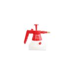 Rociador plástico Ace de 50 onzas, vista lateral del equipo en color blanco con detalles en rojo