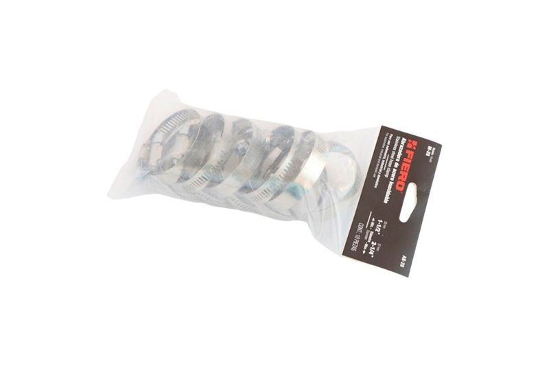 Set de bridas sin fin 10 piezas Fiero Truper de 1-1/2 x 2-1/4 pulgadas, empaque transparente con etiqueta negra