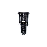 Aspersor para jardín impacto rotor pop up Rain Bird de 24-45 pies alcance, vista frontal del mecanismo interno y resorte