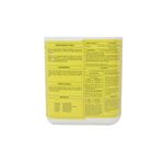Duraclor 90% granular 2 lbs AquaChlor, tabla de instrucciones de aplicación inicial y mantenimiento en el empaque