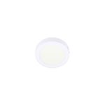 Luminaria sobreponer LED Ankaa II blanco redondo 12 W 720 lm 3000 K 100-240 V Tecnolite, vista frontal del difusor circular