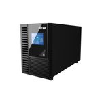 UPS online doble conversión 2000 VA / 1800 W 120 V 4 NEMA 5-15 Forza, equipo negro con pantalla digital frontal