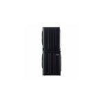 Torre de lavado AI Direct Drive a gas 22/25 kg verde LG, vista lateral del equipo sobre fondo blanco
