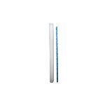 Luminaria LED 705 UL 96 pulgadas 2x36W Sylvania, vista lateral del equipo y el tubo LED blanco