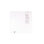 Panel LED 2x2 Sylvania 40 W 3400 lm 6000 K, vista posterior del equipo mostrando el controlador y cableado