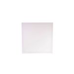 Panel LED 2x2 Sylvania 40W 3400lm 6000K, vista frontal del difusor cuadrado blanco