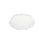 Luminaria plafón 6500K de plástico redondo Volteck blanco LED 8W 600lm, vista frontal del difusor blanco circular