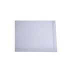 Panel LED 2x4 Sylvania 50 W 6800 lm 6000 K, vista frontal del difusor blanco y el marco delgado
