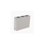 Luminaria de sobreponer al exterior LED Colina I 6 W 3000 K IP44 plateada Tecnolite, vista lateral en ángulo