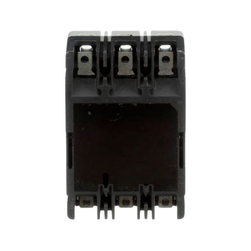 Main breaker tipo PDG3 (KD) 3x175A 600V CH Eaton, vista frontal del cuerpo negro resaltando los terminales superiores