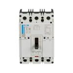 Main breaker tipo PDG3 (KD) 3x175A 600V CH Eaton, vista frontal del interruptor eléctrico en color blanco y negro